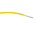 RS PRO Yellow 0.75 mm² Hook Up Wire, 18 AWG, 24/0.2 mm, 100m, PVC Insulation