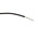 RS PRO Black 0.75 mm² Hook Up Wire, 18 AWG, 24/0.2 mm, 500m, PVC Insulation