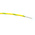 RS PRO Green/Yellow 0.75 mm² Hook Up Wire, 18 AWG, 24/0.2 mm, 100m, PVC Insulation
