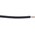 RS PRO Black 1 mm² Hook Up Wire, 17 AWG, 32/02 mm, 305m