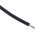 RS PRO Black 1 mm² Hook Up Wire, 17 AWG, 32/02 mm, 305m