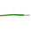 RS PRO Green/Yellow 2.5 mm² Hook Up Wire, 14 AWG, 45/0.25mm, 100m, PVC Insulation
