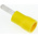 JST, AF Insulated Crimp Blade Terminal 10mm Blade Length, 2.6mm² to 6.6mm², 12AWG to 10AWG, Yellow