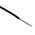 Alpha Wire 3051 Series Black 0.35 mm² Hook Up Wire, 22 AWG, 7/0.25 mm, 305m, PVC Insulation