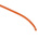Alpha Wire Orange 0.2 mm² Hook Up Wire, 24 AWG, 7/0.20 mm, 30m, PVC Insulation