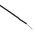 Alpha Wire EcoWire Series Black 0.2 mm² Hook Up Wire, 24 AWG, 7/0.20 mm, 305m, MPPE Insulation