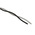 TE Connectivity Black/White 0.24 mm² Hook Up Wire, 24 AWG, 19/36, 100m, Polyalkene Insulation