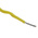 Alpha Wire Premium Series Yellow 0.35 mm² Hook Up Wire, 22 AWG, 7/0.25 mm, 30m, PTFE Insulation