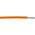 Alpha Wire Orange 0.35 mm² PTFE Equipment Wire, 22 AWG, 7/0.25 mm, 30m, PTFE Insulation