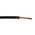 Hew Heinz Eilentropp SIFF Series Black 1.1 mm² Hook Up Wire, 17 AWG, 516/0.05 mm, 20m, Silicone Insulation