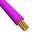 Alpha Wire EcoWire Series Purple 0.75 mm² Hook Up Wire, 18 AWG, 16/0.25 mm, 30m, MPPE Insulation