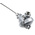RS PRO PT100 RTD Sensor, 6mm Dia, 400mm Long, 4 Wire, Probe, Class B +450°C Max