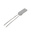 RS PRO PT500 RTD Sensor, 2mm Dia, 5mm Long, Chip, Class A +600°C Max