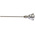 RS PRO PT100 RTD Sensor, 8mm Dia, 250mm Long, 3 Wire, G1/2, Class B +250°C Max