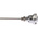 RS PRO PT100 RTD Sensor, 8mm Dia, 150mm Long, 3 Wire, G1/2, Class B +250°C Max