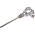 RS PRO PT100 RTD Sensor, 8mm Dia, 150mm Long, 3 Wire, G1/2, Class B +250°C Max