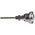 RS PRO PT100 RTD Sensor, 8mm Dia, 100mm Long, 3 Wire, G1/2, Class B +250°C Max