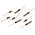 RS PRO PT1000 RTD Sensor, 1mm Dia, Chip, +500°C Max