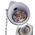 RS PRO PT100 RTD Sensor, 6mm Dia, 125mm Long, 4 Wire, RJT Nut, Class B +150°C Max