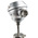 RS PRO PT100 RTD Sensor, 5.7mm Dia, 120mm Long, 3 Wire, G1/2, A Class +250°C Max