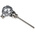 Jumo PT100 RTD Sensor, 6mm Dia, 100mm Long, 2 Wire, G1/2, Class B +400°C Max