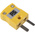 RS PRO In-Line Thermocouple Connector for Use with Type K Thermocouple, Miniature Size, BS Standard
