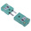 RS PRO In-Line Thermocouple Connector for Use with Type K Thermocouple, Miniature Size, IEC Standard