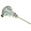 Jumo PT100 Temperature Sensor, 6mm Dia, 100mm Long, +400°C Max