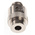 RS PRO Bayonet Adapter for Use with Temperature Sensor, 1/8 BSP, 6mm Probe, RoHS Compliant Standard