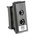 RS PRO Panel Mount Thermocouple Connector for Use with Type J Thermocouple, Standard Size, BS Standard