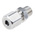 RS PRO In-Line Thermocouple Compression Fitting for Use with Thermocouple, 1/8 NPT, 3/16in Probe, RoHS Compliant