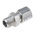 RS PRO In-Line Thermocouple Compression Fitting for Use with Thermocouple, 1/8 NPT, 1/4in Probe, RoHS Compliant Standard
