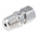 RS PRO In-Line Thermocouple Compression Fitting for Use with Thermocouple, 1/4 NPT, 1/8in Probe, RoHS Compliant Standard