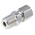 RS PRO In-Line Thermocouple Compression Fitting for Use with Thermocouple, 1/4 NPT, 3/16in Probe, RoHS Compliant
