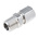 RS PRO In-Line Thermocouple Compression Fitting for Use with Thermocouple, 1/4 NPT, 8mm Probe, RoHS Compliant Standard