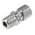 RS PRO In-Line Thermocouple Compression Fitting for Use with Thermocouple, 1/4 NPT, 1/4in Probe, RoHS Compliant Standard