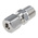RS PRO In-Line Thermocouple Compression Fitting for Use with Thermocouple, 1/4 NPT, 1/4in Probe, RoHS Compliant Standard