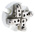 RS PRO Screw Thermocouple Terminal Block for Use with Terminal Block Head, RoHS Compliant Standard