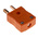 RS PRO In-Line Thermocouple Connector for Use with Type R/S Thermocouple, Standard Size, IEC Standard