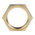 RS PRO Brass Locknut for Use with Temperature Sensor, 1/2 BSPP, RoHS Compliant Standard