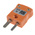 RS PRO In-Line Thermocouple Connector for Use with Type N Thermocouple, Miniature Size, ANSI Standard