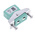 RS PRO Quickwire Thermocouple Connector for Use with Type K Thermocouple, Miniature Size, IEC Standard