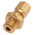 RS PRO In-Line Thermocouple Compression Fitting for Use with Thermocouple, 1/8 BSP, 4mm Probe, RoHS Compliant Standard