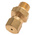 RS PRO In-Line Thermocouple Compression Fitting for Use with Thermocouple, 1/8 BSPP, 1.5mm Probe, RoHS Compliant