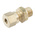RS PRO In-Line Thermocouple Compression Fitting for Use with Thermocouple, 1/8 BSPP, 4.5mm Probe, RoHS Compliant