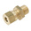 RS PRO In-Line Thermocouple Compression Fitting for Use with Thermocouple, 1/8 BSPP, 3/16in Probe, RoHS Compliant