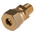 RS PRO In-Line Thermocouple Compression Fitting for Use with Thermocouple, 1/8 BSPT, 1/4in Probe, RoHS Compliant