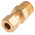 RS PRO In-Line Thermocouple Compression Fitting for Use with Thermocouple, 1/4 BSPT, 6mm Probe, RoHS Compliant Standard
