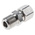 RS PRO In-Line Thermocouple Compression Fitting for Use with Thermocouple, 1/4 BSP, 1/4in Probe, RoHS Compliant Standard