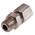 RS PRO In-Line Thermocouple Compression Fitting for Use with Thermocouple, 1/8 BSPT, 3/16in Probe, RoHS Compliant